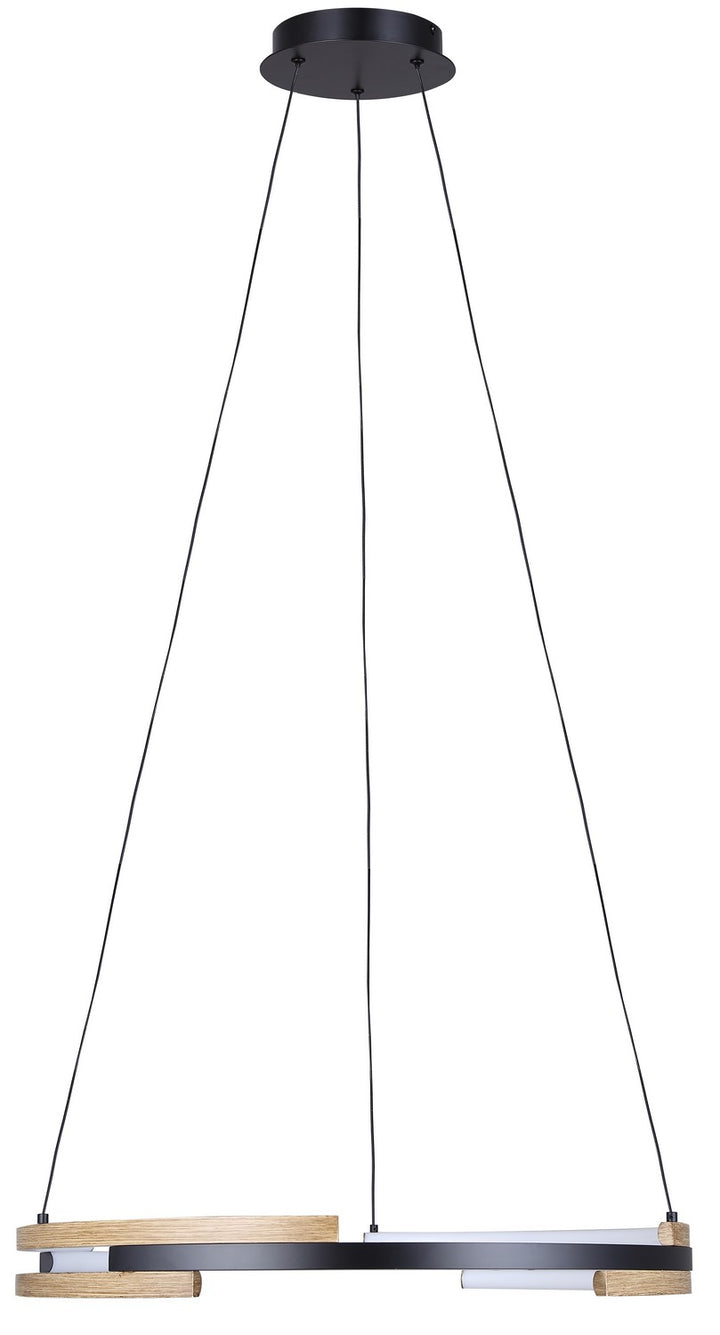 Canarm Canada - LCH283A24BKB - LED Chandelier - Azria - Matte Black