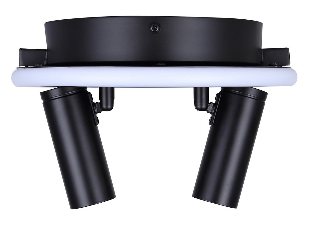 Canarm Canada - LCW314A02BK - Two Light Ceiling/Wall Mount - Denver - Matte Black