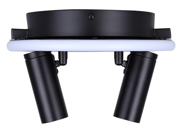 Canarm Canada - LCW314A02BK - Two Light Ceiling/Wall Mount - Denver - Matte Black