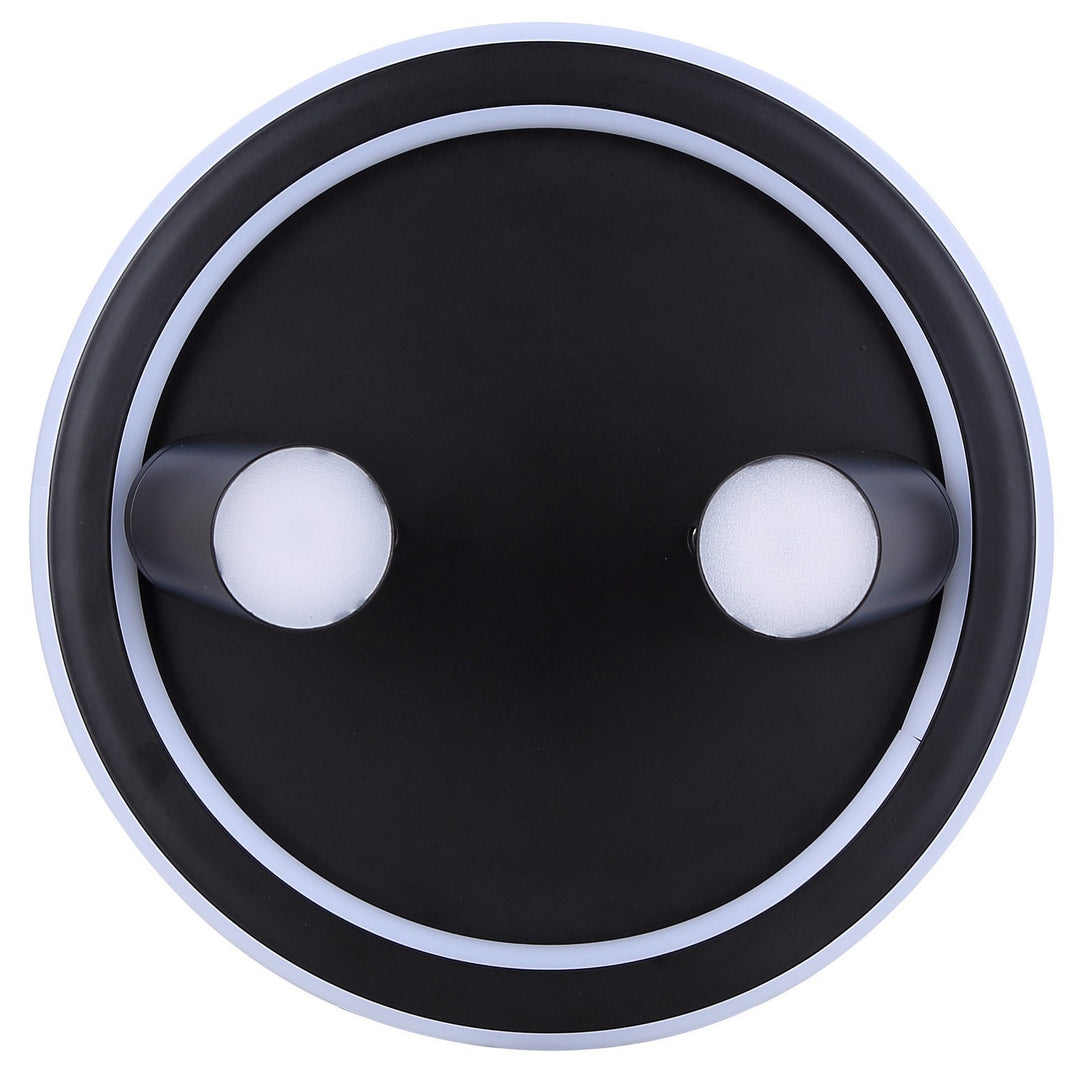 Canarm Canada - LCW314A02BK - Two Light Ceiling/Wall Mount - Denver - Matte Black