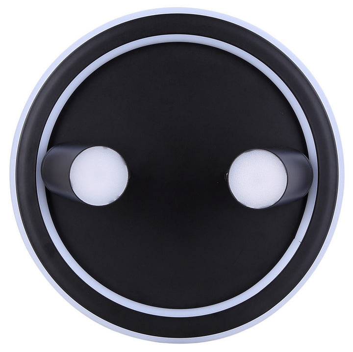 Canarm Canada - LCW314A02BK - Two Light Ceiling/Wall Mount - Denver - Matte Black