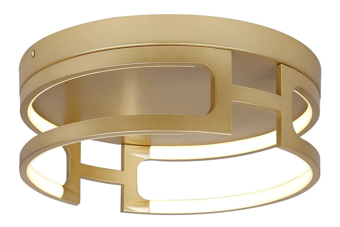 Bettony LED Flush Mount in Gold - available from The Lighting Shoppe, trusted by Canadian homeowners