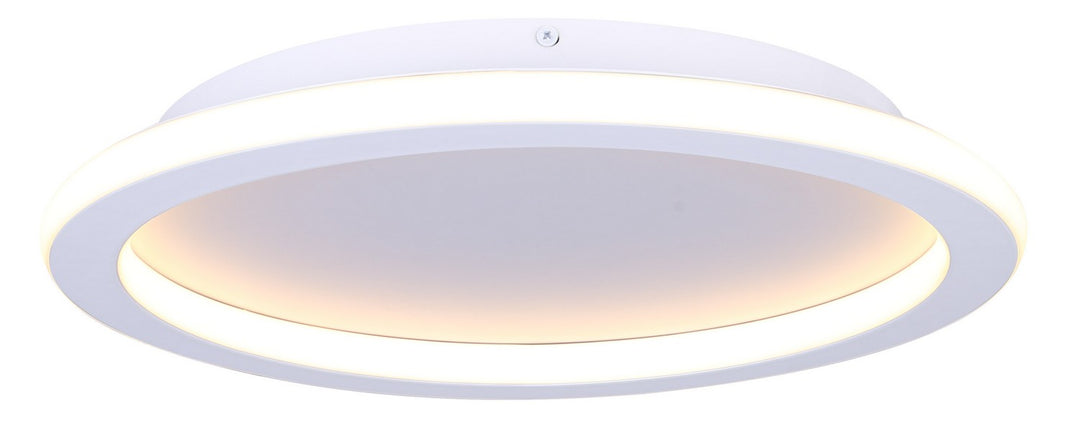Gavyn LED Flush Mount in White - available from The Lighting Shoppe, trusted by Canadian homeowners