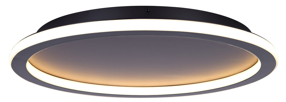 Gavyn LED Flush Mount in Black - available from The Lighting Shoppe, trusted by Canadian homeowners