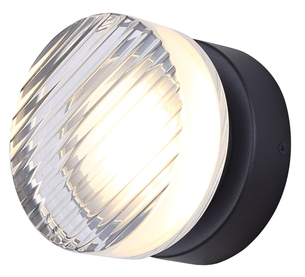 Benni LED Outdoor Lantern in Black - available from The Lighting Shoppe, trusted by Canadian homeowners