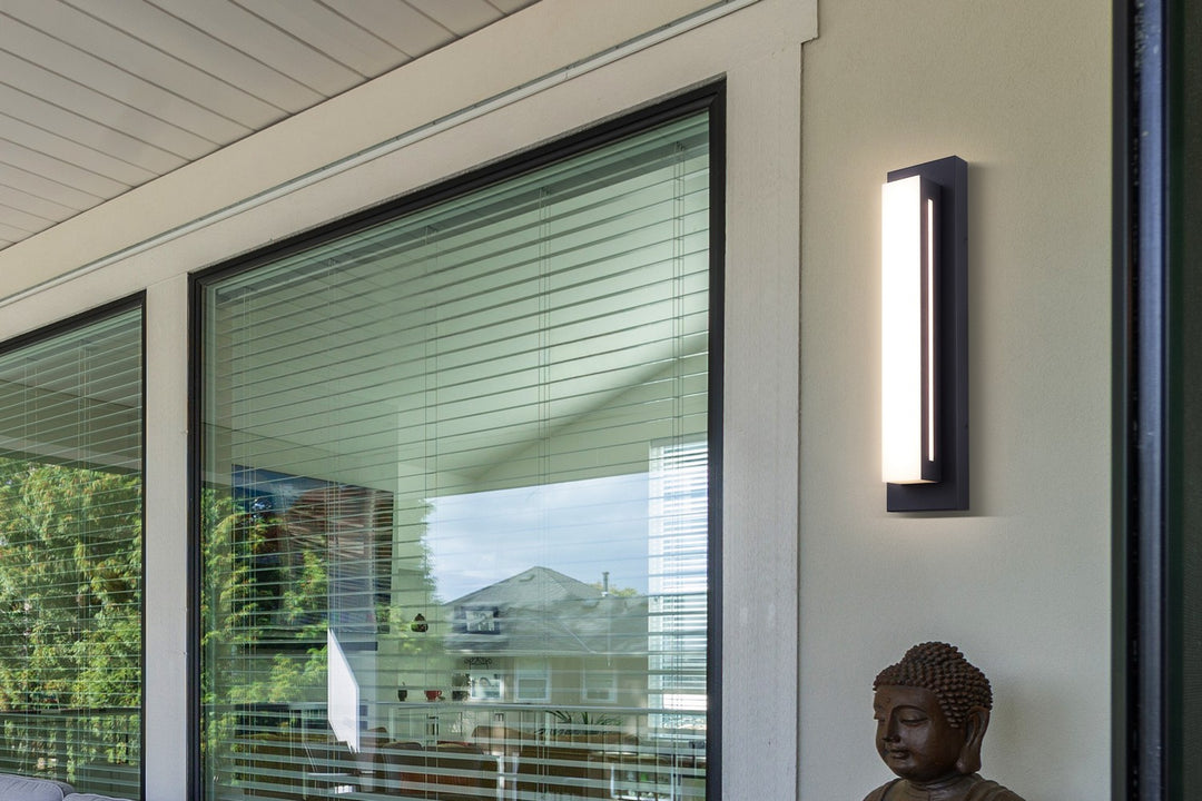 Canarm Canada - LOL648BK - LED Outdoor Lantern - Amani - Black