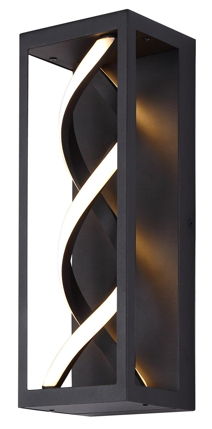Zora LED Outdoor Lantern in Black - available from The Lighting Shoppe, trusted by Canadian homeowners