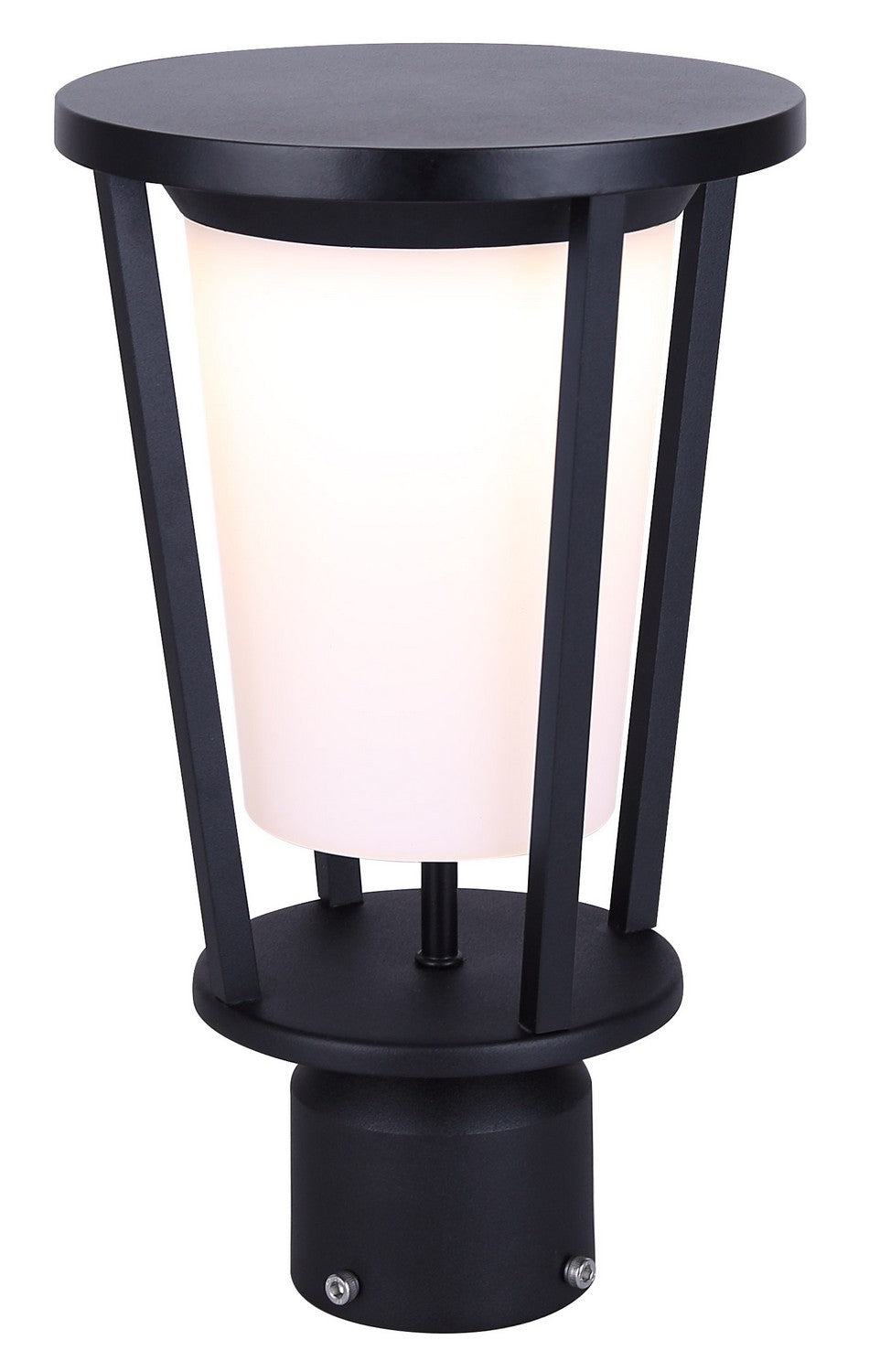 Vero. Lol675Bk LED Outdoor Lantern in Black - available from The Lighting Shoppe, trusted by Canadian homeowners