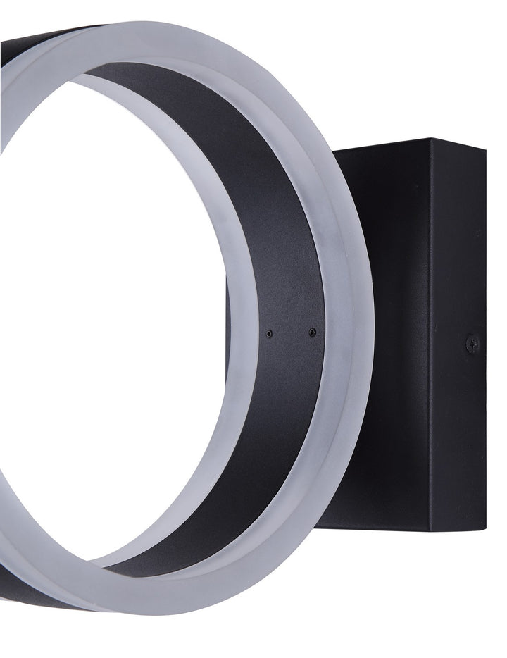 Canarm Canada - LOL736BK - LED Outdoor Lantern - Franco - Black