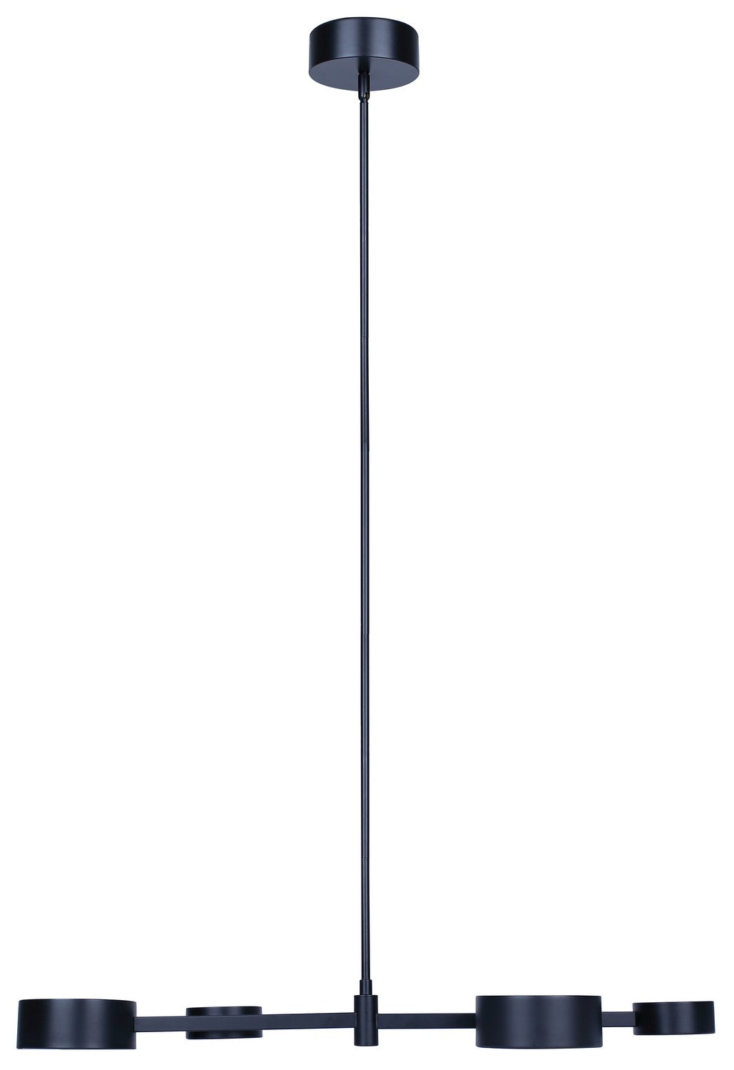 Canarm Canada - LPL315A04BK - LED Pendant - Montgomery - Matte Black