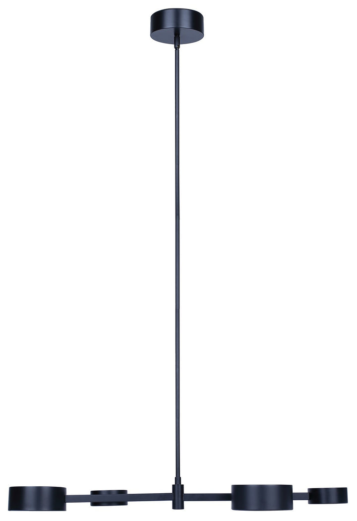 Canarm Canada - LPL315A04BK - LED Pendant - Montgomery - Matte Black