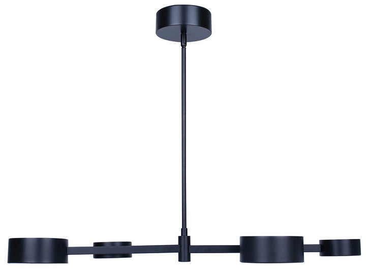 Canarm Canada - LPL315A04BK - LED Pendant - Montgomery - Matte Black
