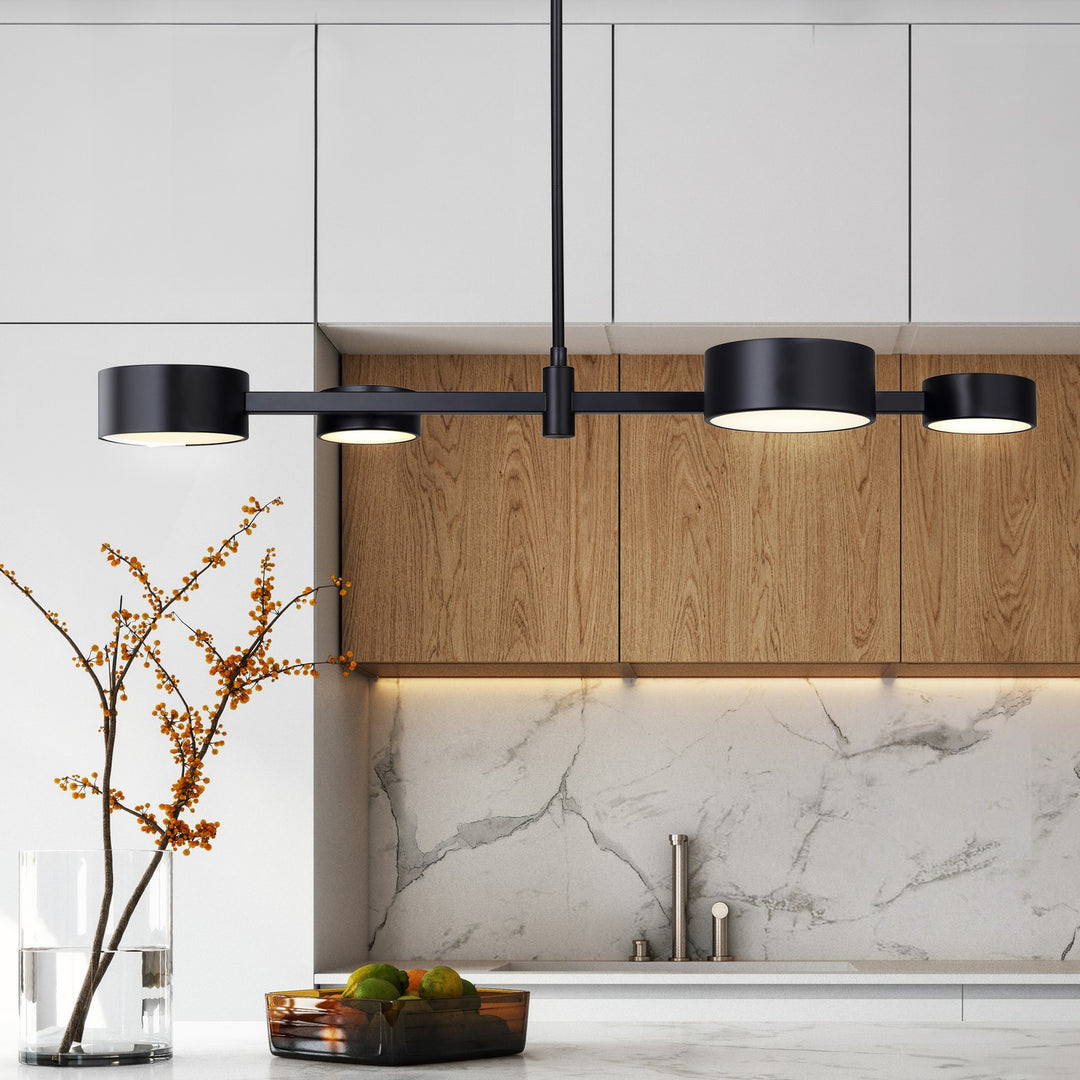 Canarm Canada - LPL315A04BK - LED Pendant - Montgomery - Matte Black