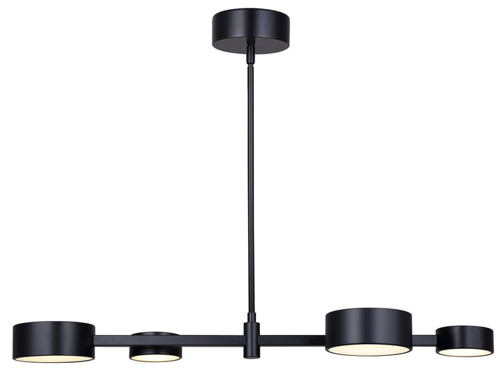 Canarm Canada - LPL315A04BK - LED Pendant - Montgomery - Matte Black