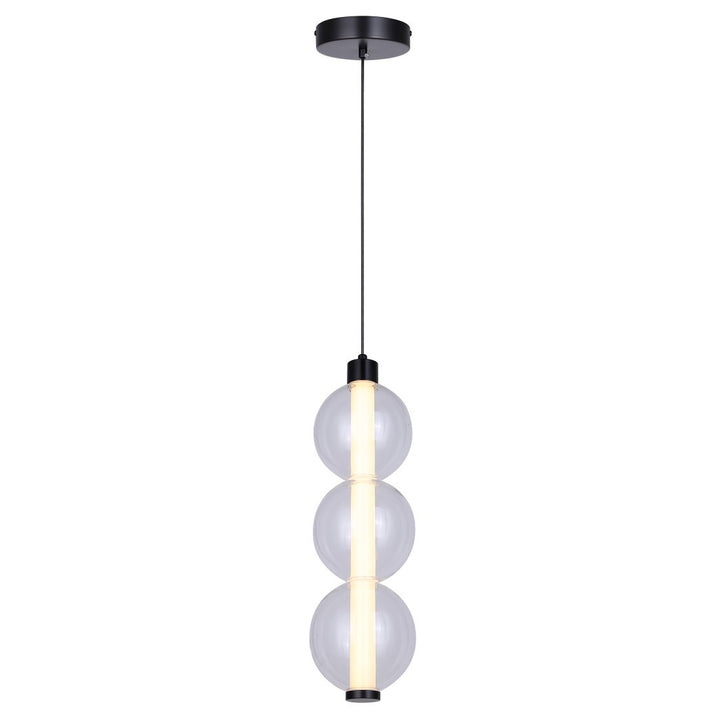 Canarm Canada - LPL316A01BK - One Light Pendant - Melody - Black