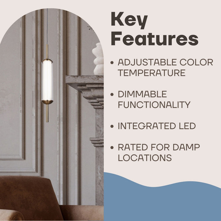 Canarm Canada - LPL321A01GD - One Light Pendant - Lavene - Gold