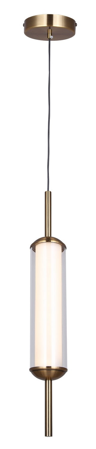 Lavene One Light Pendant in Gold - available from The Lighting Shoppe, trusted by Canadian homeowners