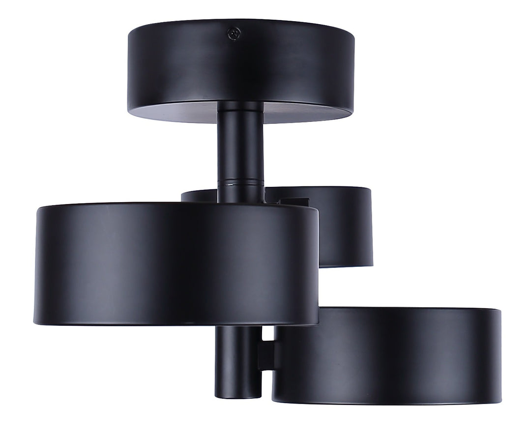 Canarm Canada - LSF315A03BK - LED Semi Flush Mount - Montgomery - Black