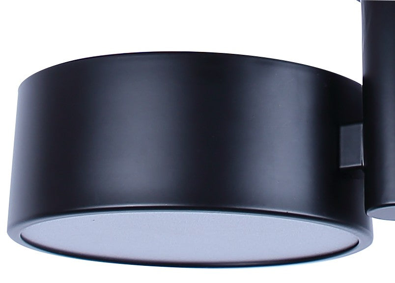 Canarm Canada - LSF315A03BK - LED Semi Flush Mount - Montgomery - Black
