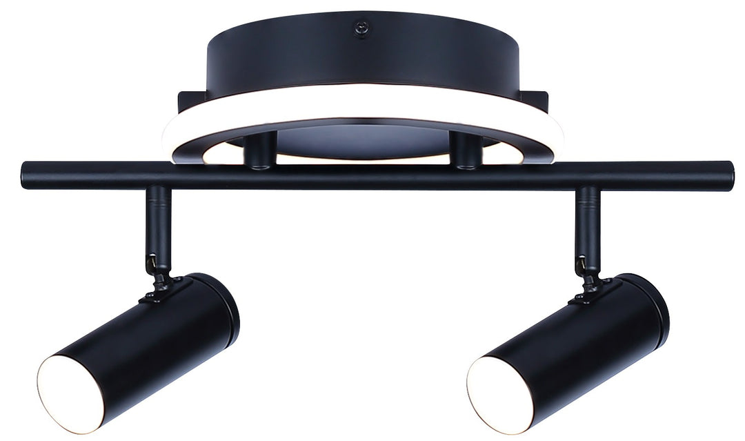 Canarm Canada - LT314A02BK - LED Track Light - Denver - Black