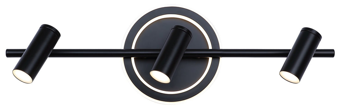 Denver LED Track/Wall Light in Black - available from The Lighting Shoppe, trusted by Canadian homeowners