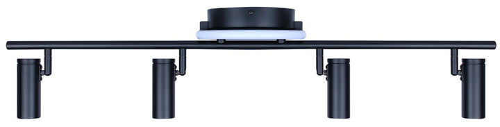 Canarm Canada - LT314A04BK - Four Light Track/Wall Light - Denver - Black