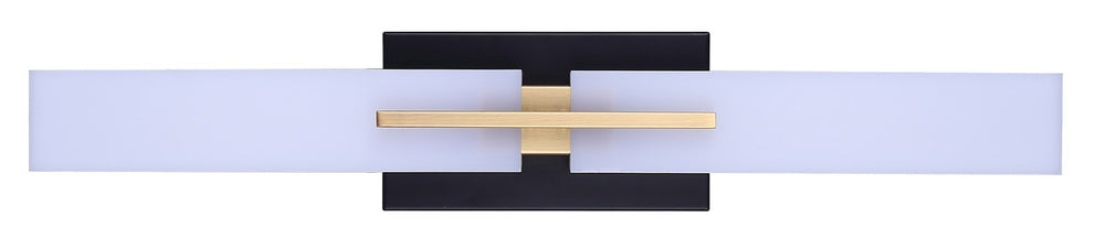 Canarm Canada - LVL289A24BKG - LED Vanity - Hazel - Matte Black And Gold