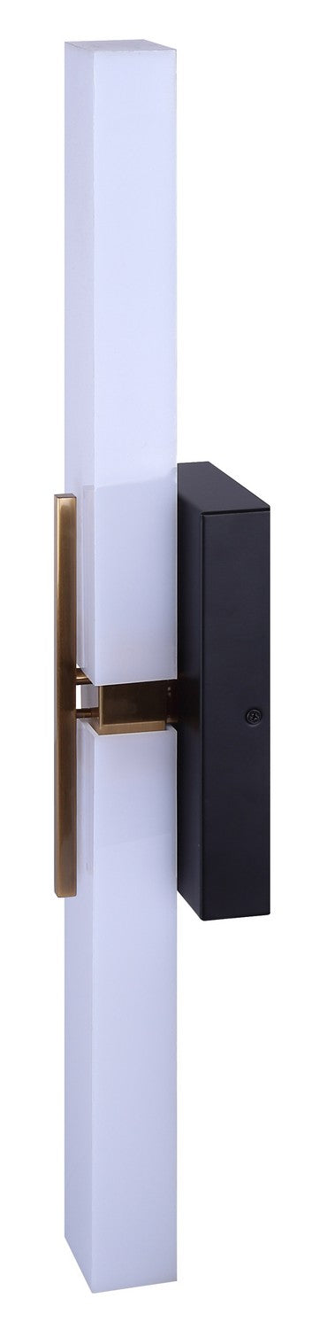 Canarm Canada - LVL289A24BKG - LED Vanity - Hazel - Matte Black And Gold
