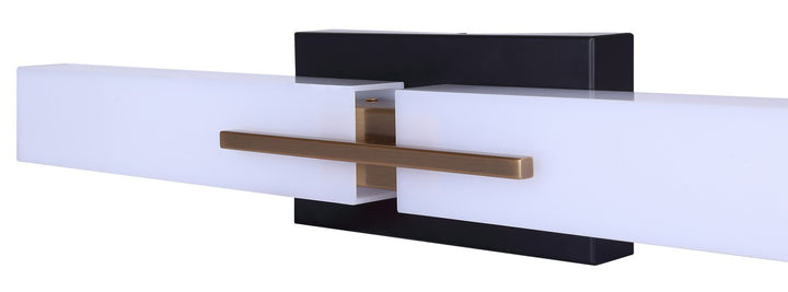 Canarm Canada - LVL289A24BKG - LED Vanity - Hazel - Matte Black And Gold