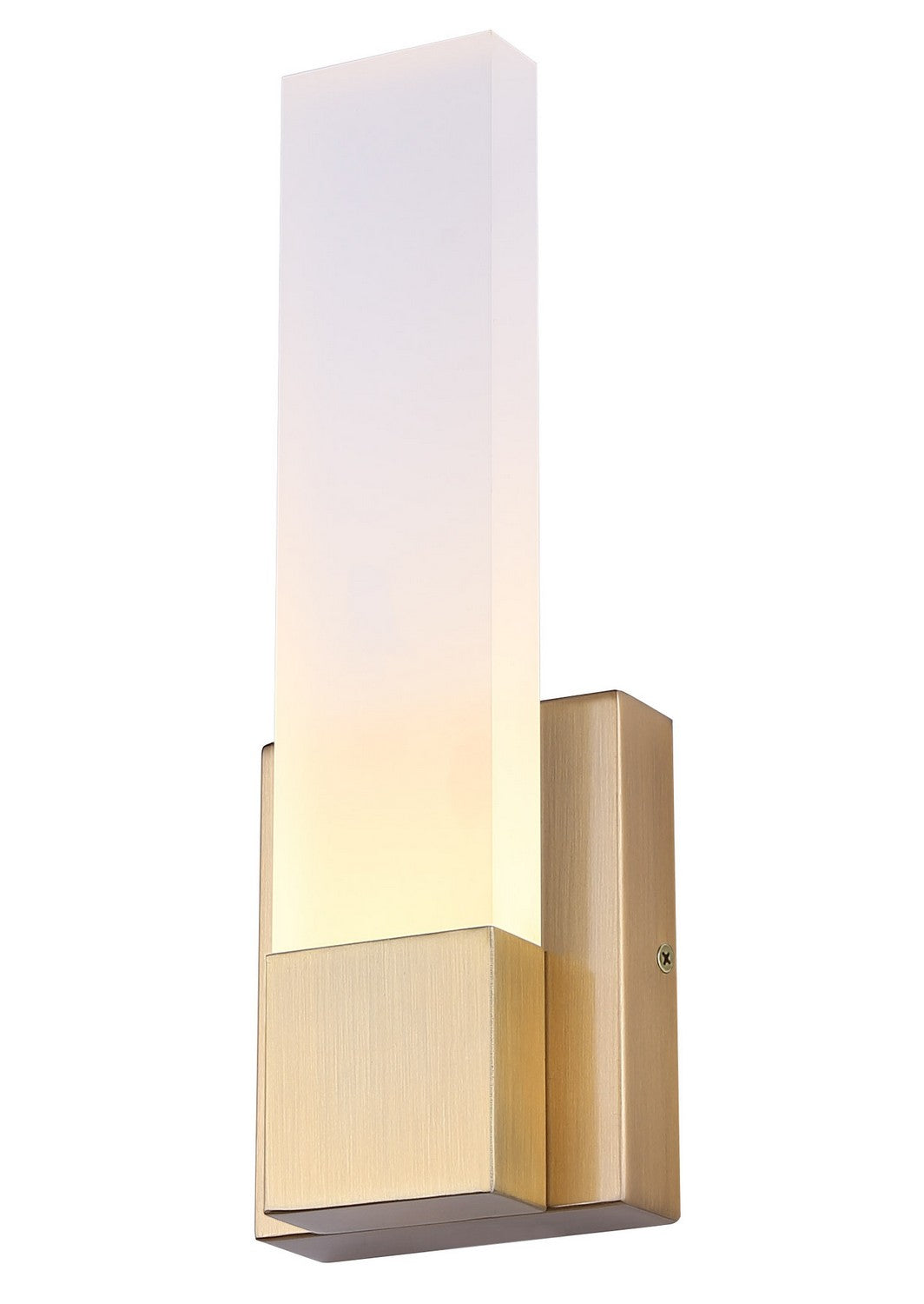 Farrow LED Vanity in Gold - available from The Lighting Shoppe, trusted by Canadian homeowners