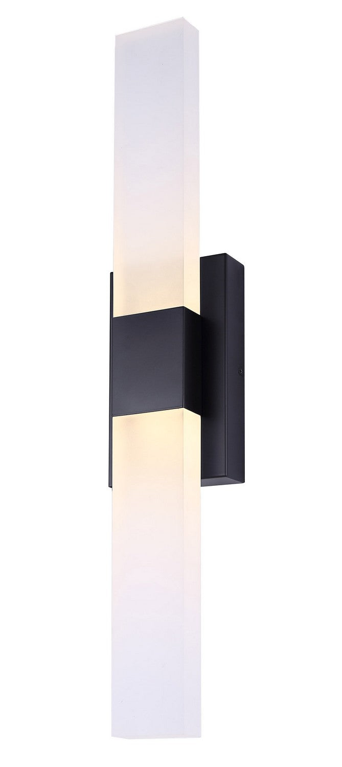Farrow LED Vanity in Black - available from The Lighting Shoppe, trusted by Canadian homeowners