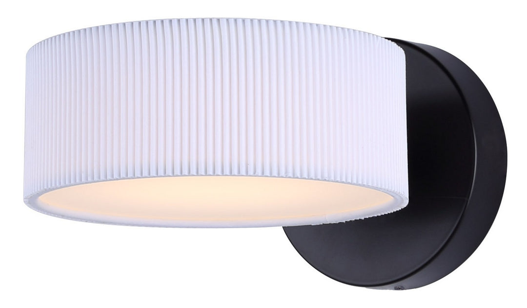 Carmynn LED Wall Sconce in Black - available from The Lighting Shoppe, trusted by Canadian homeowners