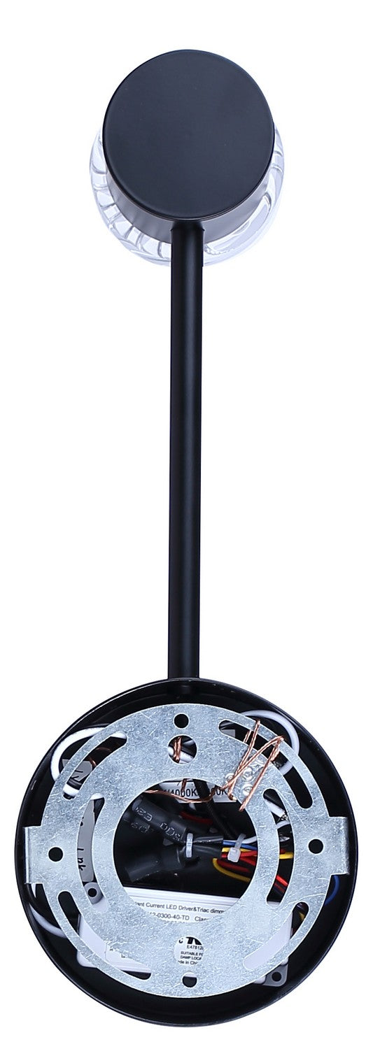 Canarm Canada - LWF313A01BK - LED Wall Sconce - Vanya - Black