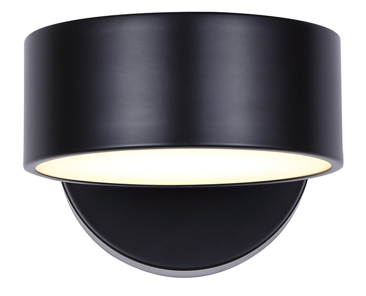 Canarm Canada - LWF315A01BK - LED Wall Sconce - Montgomery - Black