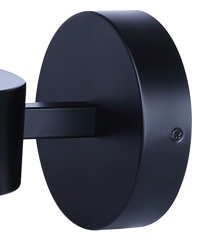 Canarm Canada - LWF315A01BK - LED Wall Sconce - Montgomery - Black