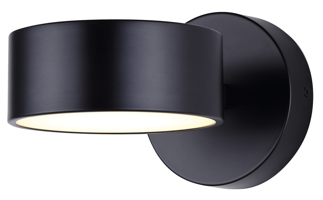 Montgomery LED Wall Sconce in Black - available from The Lighting Shoppe, trusted by Canadian homeowners