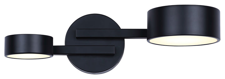 Canarm Canada - LWF315A02BK - LED Wall Sconce - Montgomery - Black