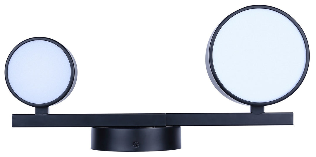 Canarm Canada - LWF315A02BK - LED Wall Sconce - Montgomery - Black
