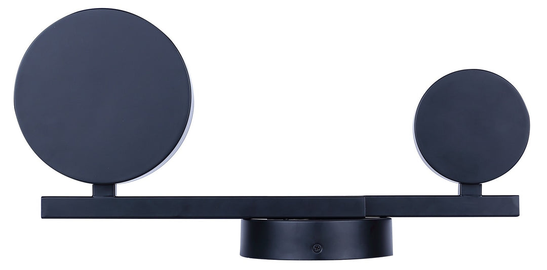 Canarm Canada - LWF315A02BK - LED Wall Sconce - Montgomery - Black