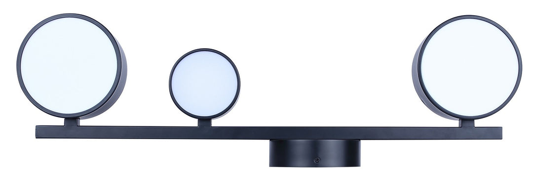Canarm Canada - LWF315A03BK - LED Wall Sconce - Montgomery - Black