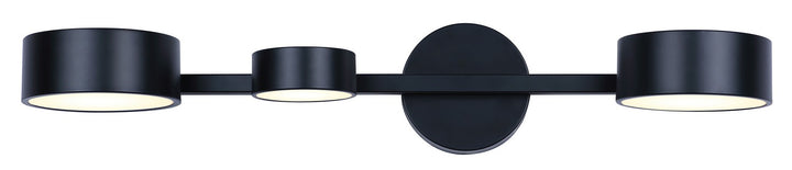 Canarm Canada - LWF315A03BK - LED Wall Sconce - Montgomery - Black