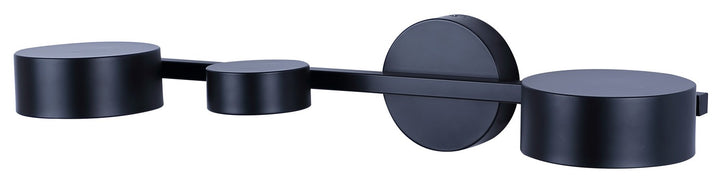 Canarm Canada - LWF315A03BK - LED Wall Sconce - Montgomery - Black