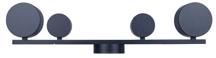 Canarm Canada - LWF315A04BK - LED Wall Sconce - Montgomery - Black