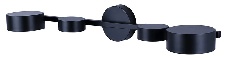 Canarm Canada - LWF315A04BK - LED Wall Sconce - Montgomery - Black