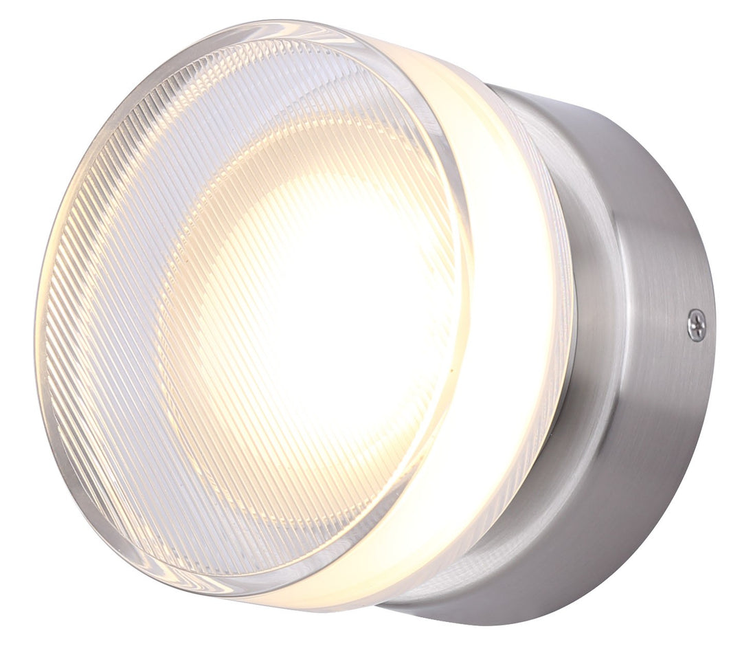 Benni LED Wall Sconce in Nickel - available from The Lighting Shoppe, trusted by Canadian homeowners