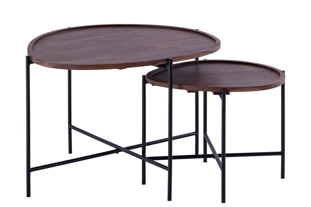 Koda Table Set in Walnut - available from The Lighting Shoppe, trusted by Canadian homeowners
