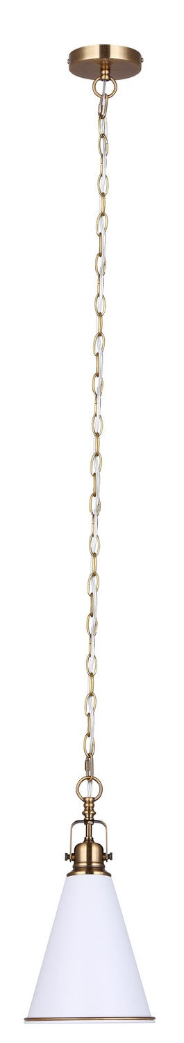 Canarm Canada - IPL2195B01WHG - One Light Pendant - Ollie - Gold