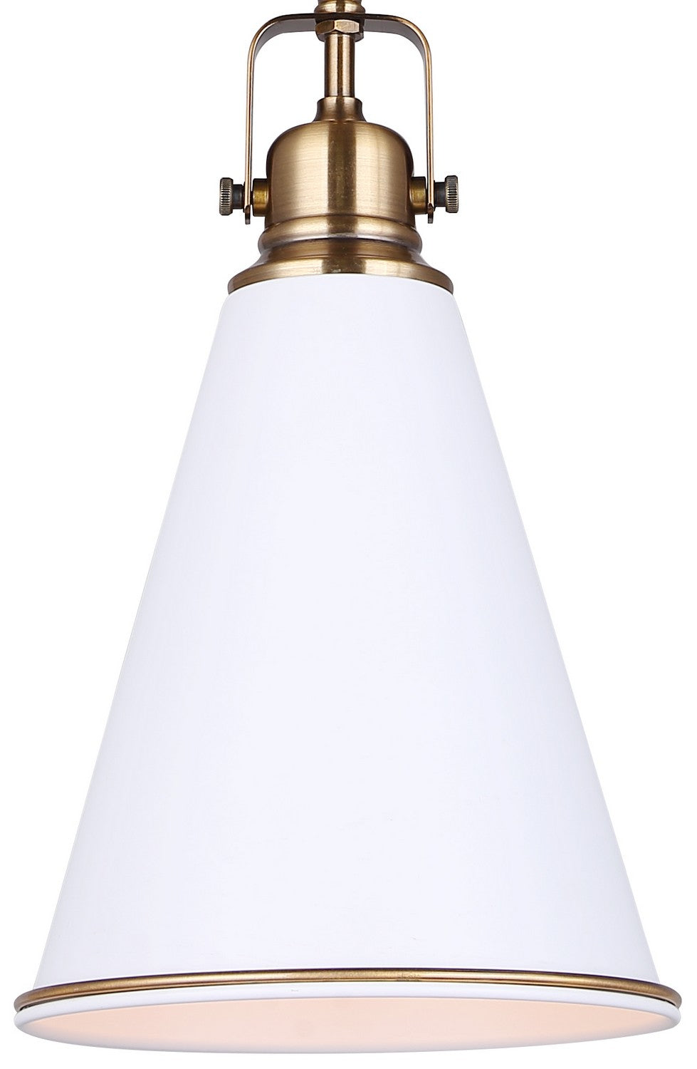 Canarm Canada - IPL2195B01WHG - One Light Pendant - Ollie - Gold