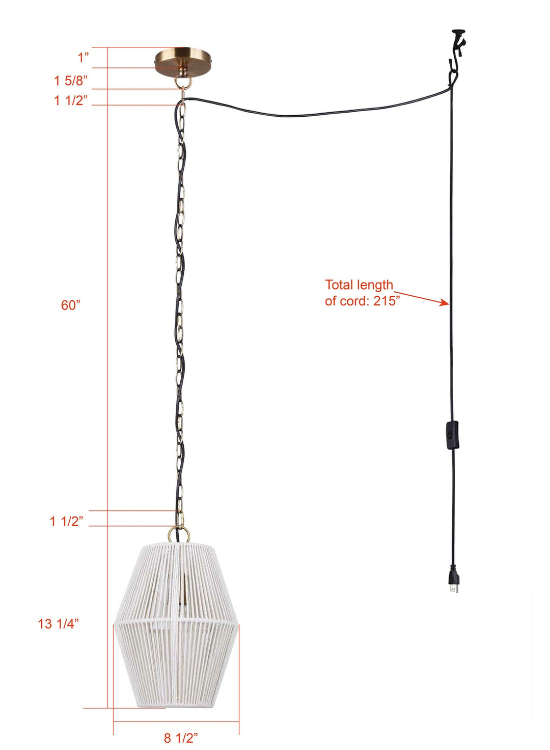 Canarm Canada - IPL2111B01GD - One Light Pendant - Klima - Gold