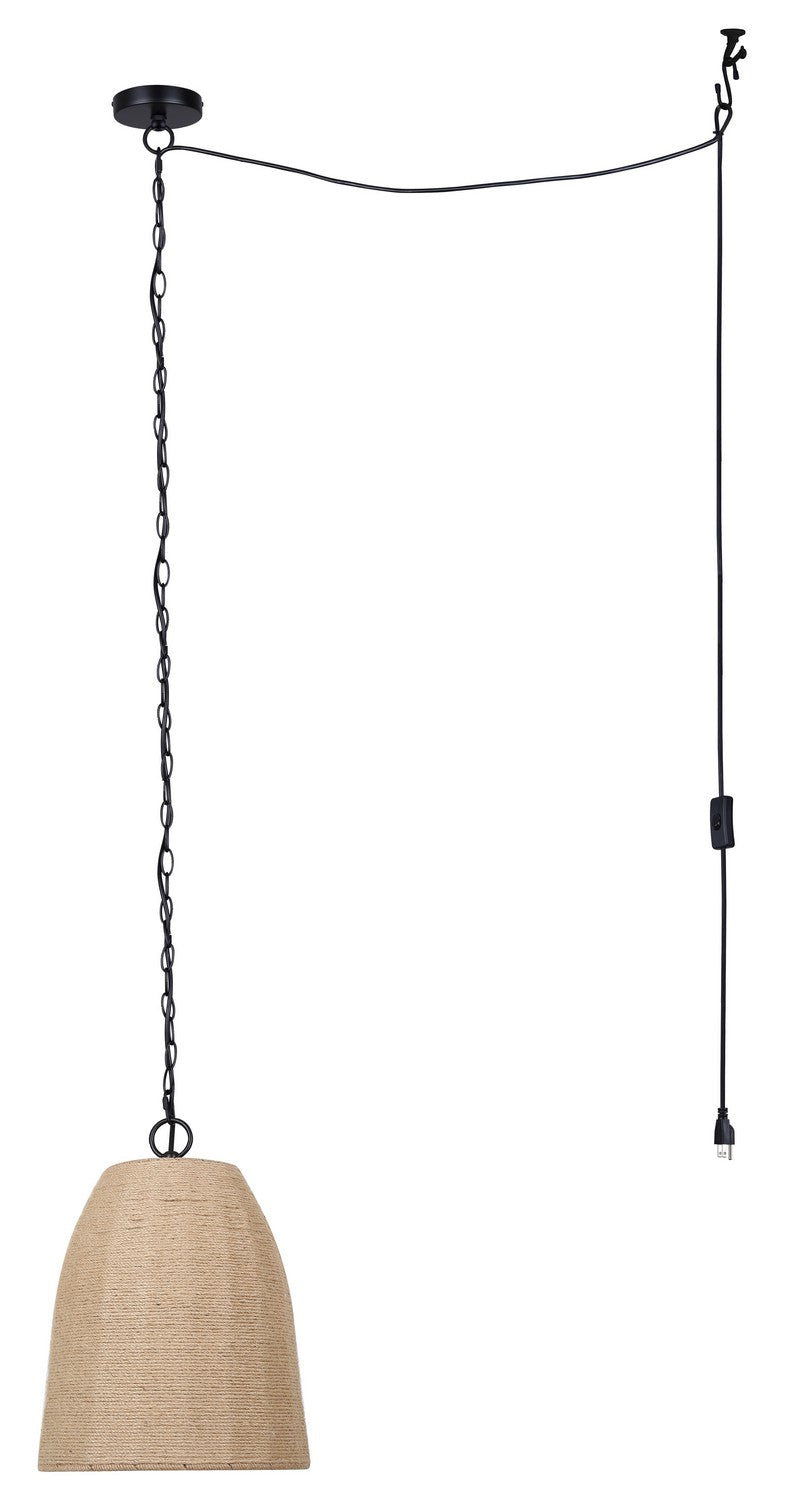 Canarm Canada - IPL2113B01BKR - One Light Pendant - Malmo - Matte Black